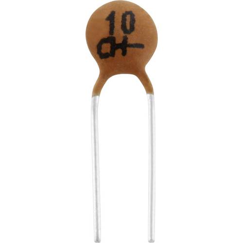 TRU COMPONENTS TC-K220PF2 Keramik-Kondensator THT 220 pF 100 V 10 % 1 St.