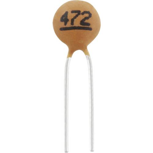 TRU COMPONENTS TC-K4,7NF2 Keramik-Kondensator THT 4.7 nF 100 V 10 % 1 St.