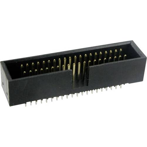Thumbnail - TRU COMPONENTS 1589668 Pfosten-Steckverbinder ohne Auswurfhebel Rastermaß: 1.27 mm Polzahl Gesamt: 34 Anzahl Reihen: 2 1...
