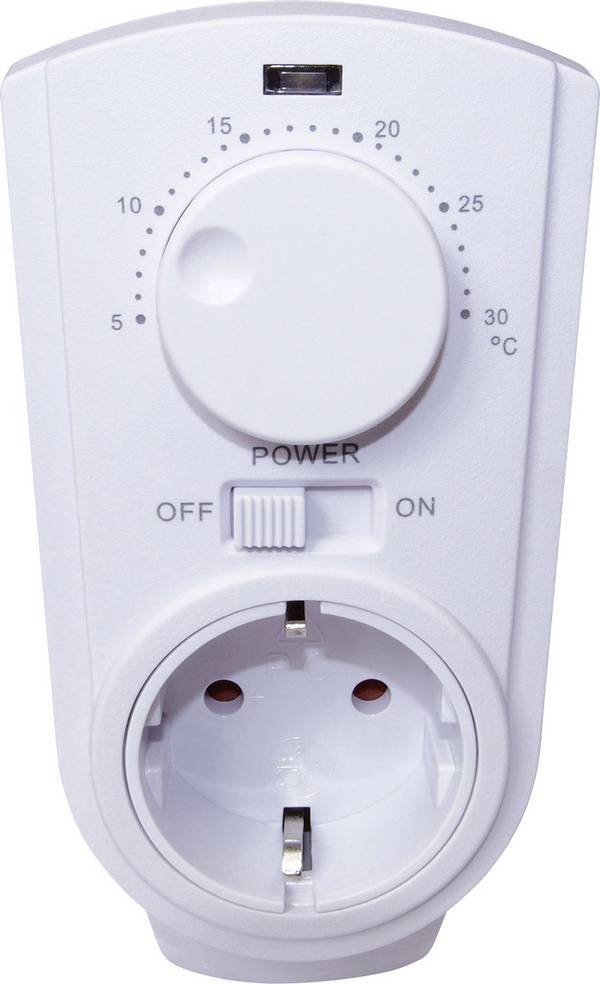 interBär 8141-008.01  Raumthermostat Zwischenstecker   1 St.