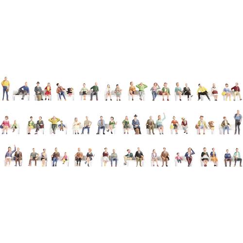 NOCH N Mega Spar-Set Bemalt, Sitzend