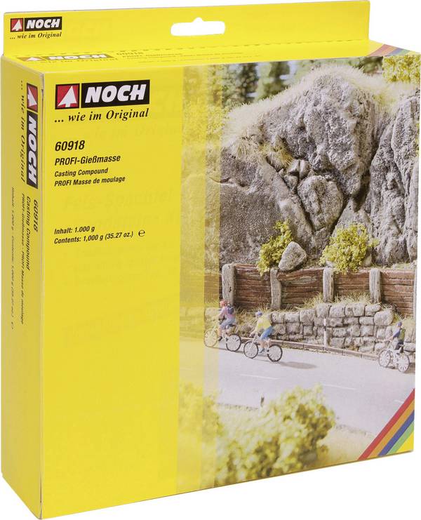 NOCH 60918 PROFI-Gießmasse Felsstruktur 1000 g