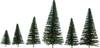 NOCH 26930 Baumpackung Tanne 50 bis 140 mm Dunkelgrün 10 St.