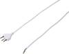 Max Hauri 114328 Strom Netzkabel Weiß 3.00 m