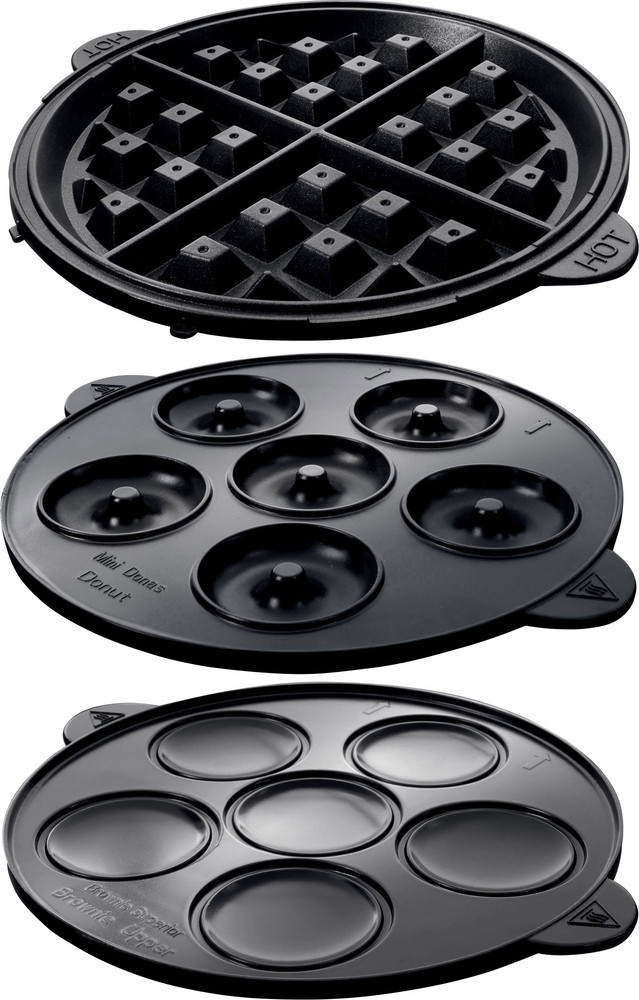 Waffeleisen Multifunktion Russell Hobbs Fiesta 3in1 Schwarz/Rot
