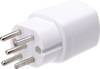 Max Hauri 106532 Netzstecker Schweiz Kunststoff 400 V Weiß