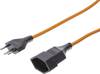Max Hauri 114299 Strom Verlängerungskabel Orange 5.00 m H05VV-F 3G 1,0 mm²