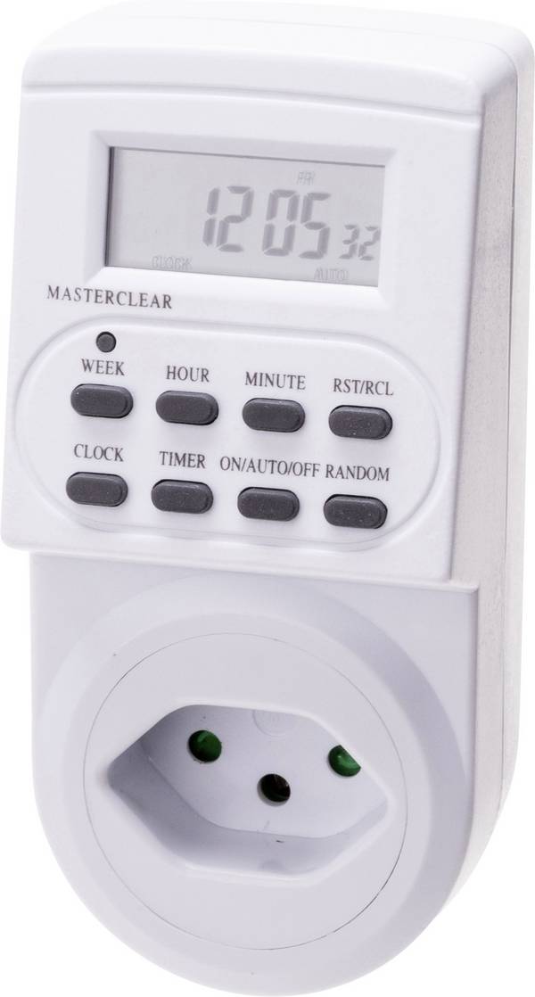 Max Hauri 128777 Steckdosen-Zeitschaltuhr digital      Zufallsfunktion