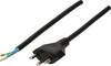 Max Hauri 114348 Strom Netzkabel Schwarz 5.00 m