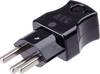 Max Hauri 106536 Netzstecker Schweiz Kunststoff Schwarz