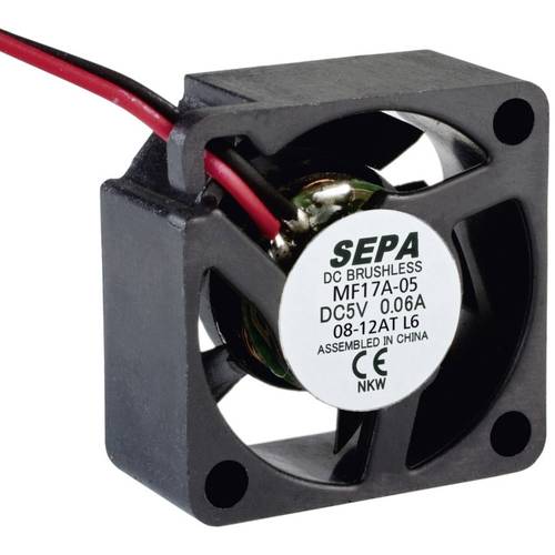 SEPA MF17A05 Axiallüfter 5 V/DC 0.9 m³/h (L x B x H) 17 x 8 x 17 mm