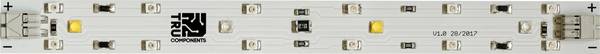 TRU COMPONENTS TRU-AL-WB-UVA TRU-AL-WB-UVA LED-Pflanzenlicht mit Käfigzugfeder 12 V 180 mm Neutralweiß, Blau 1 St.