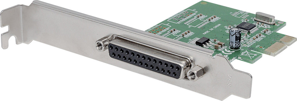 1 Port Parallele Steckkarte Parallel (IEEE 1284) PCIe Manhattan