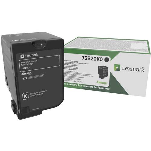 Lexmark Rückgabe Tonerkassette CS727 CS728 CX727 Original Schwarz 13000 Seiten 75B20K0