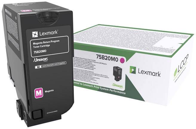 Lexmark Rückgabe Tonerkassette CS727 CS728 CX727 Original Magenta 10000 Seiten 75B20M0