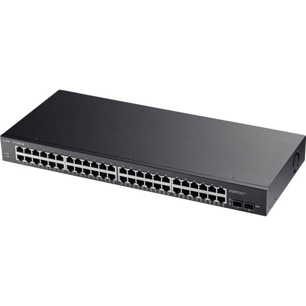 Switch réseau 19 ZyXEL 19 ZyXEL 48x GE GS1900-48 SNMP GS1900-48-EU0101F 48 ports 1 pc(s)