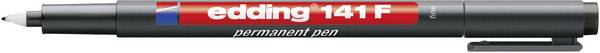 Edding Folienstift 141 F permanent pen 4-141001 Schwarz