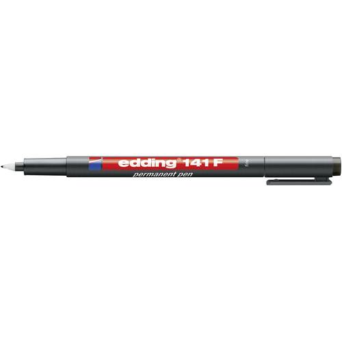 Edding Folienstift 141 F permanent pen 4-141001 Schwarz