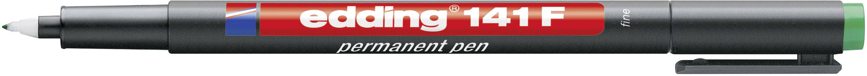 Edding Folienstift 141 F permanent pen 4-141004 Grün-0