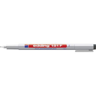 Edding Folienstift 151 F non-permanent pen 4-151001 Schwarz  