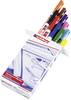 Edding 400 4-400-999 Permanentmarker Schwarz, Rot, Gelb, Orange, Blau, Grün, Braun, Violett, Rosa, Hellblau wasserfest: Ja