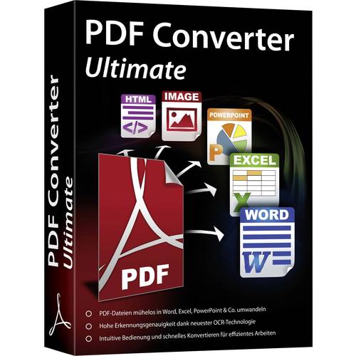 Markt & Technik PDF Converter Ultimate Vollversion, 1 Lizenz Windows PDF-Software