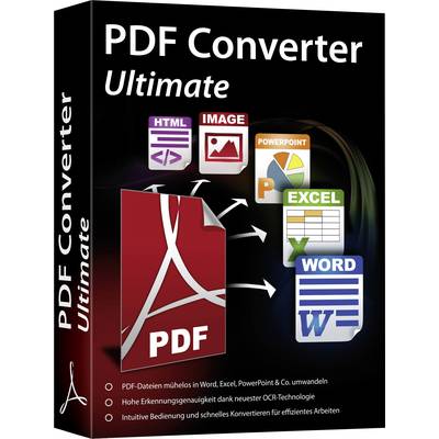  PDF Converter Ultimate Vollversion, 1 Lizenz Windows PDF-Software