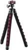 Mantona Flex Spezialstativ 1/4 Zoll Arbeitshöhe=10 - 27 cm Rot Für Smartphones und GoPro