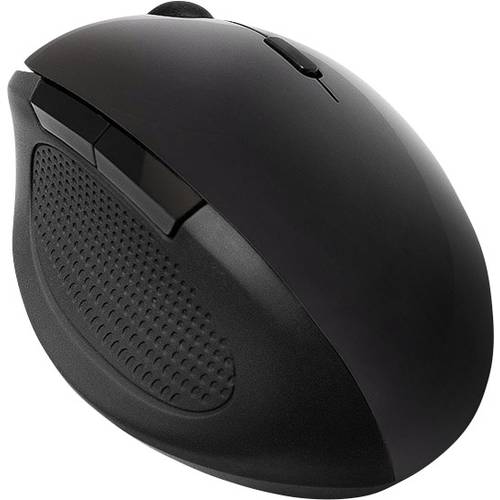 LogiLink ID0139 Ergonomische Maus Funk Optisch Schwarz 6 Tasten 1600 dpi Ergonomisch
