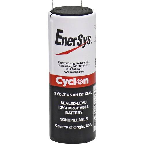 Thumbnail - EnerSys Hawker Cyclon DT 0860-0004 Bleiakku 2 V 4.5 Ah Blei-Vlies (AGM) (Ø x H) 34 mm x 103 mm Flachstecker 4.8 mm Wartu...