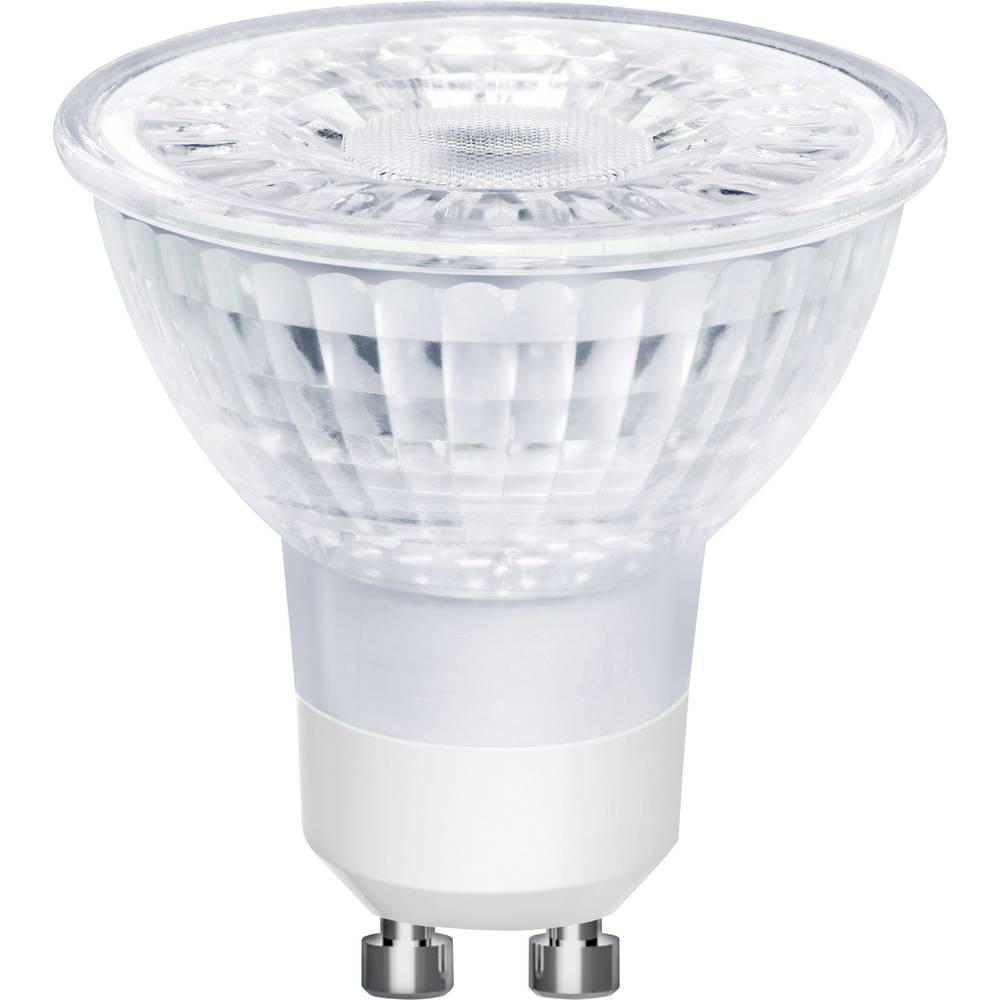 LightMe LM85117 LED-lamp Energielabel F (A - G) GU10 Reflector 5 W = 51 W Warmwit (Ø x l) 50 mm x 55 mm Dimbaar 1 stuk(s)