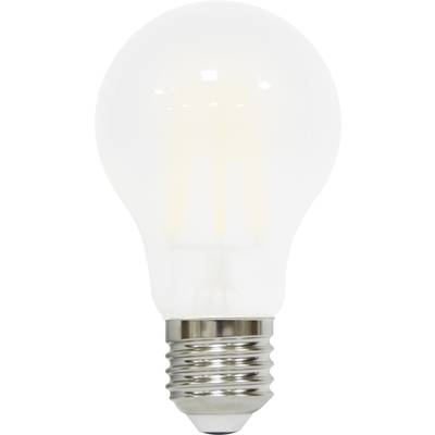 LightMe LM85277 LED EEK F (A - G) E27 Glühlampenform 7 W = 60 W Warmweiß (Ø x L) 60 mm x 104 mm Filament, dimmbar 1 St.