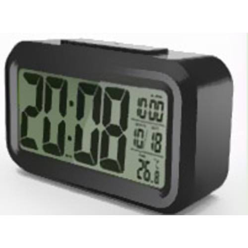 Thumbnail - Mebus 42435 Quarz Wecker Schwarz Großes Display