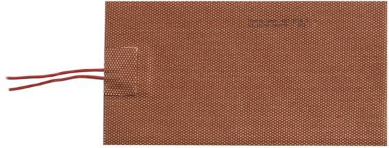 Thermo TECH Silikon Heizfolie selbstklebend 24 V/DC, 24 V/AC 75 W Schutzart IPX7 (L x B) 178 mm x 90 mm