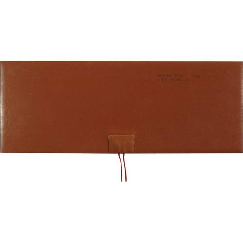 Thermo TECH Silikon Heizfolie selbstklebend 24 V/DC, 24 V/AC 142 W Schutzart IPX7 (L x B) 340 mm x 130 mm