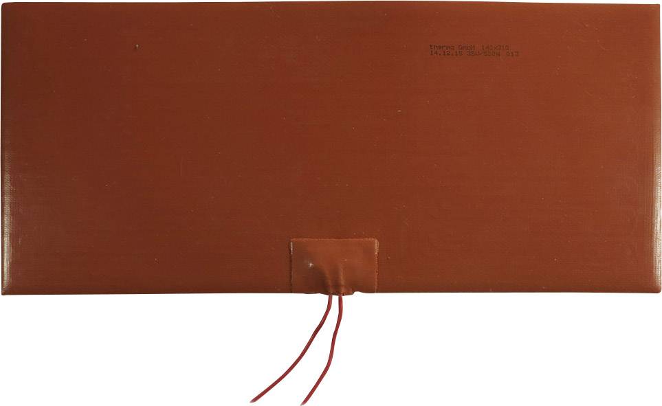 Thermo TECH Silikon Heizfolie selbstklebend 24 V/DC, 24 V/AC 235 W Schutzart IPX7 (L x B) 310 mm x 140 mm