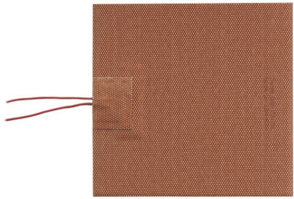 Thermo TECH Silikon Heizfolie selbstklebend 230 V/DC, 230 V/AC 400 W Schutzart IPX7 (L x B) 150 mm x 150 mm