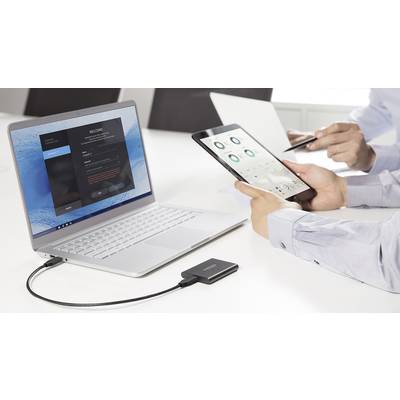 Samsung Portable T5 1 TB Externe SSD USB-C® (USB 3.2 Gen 2) Deep Black MU-PA1T0B/EU-6