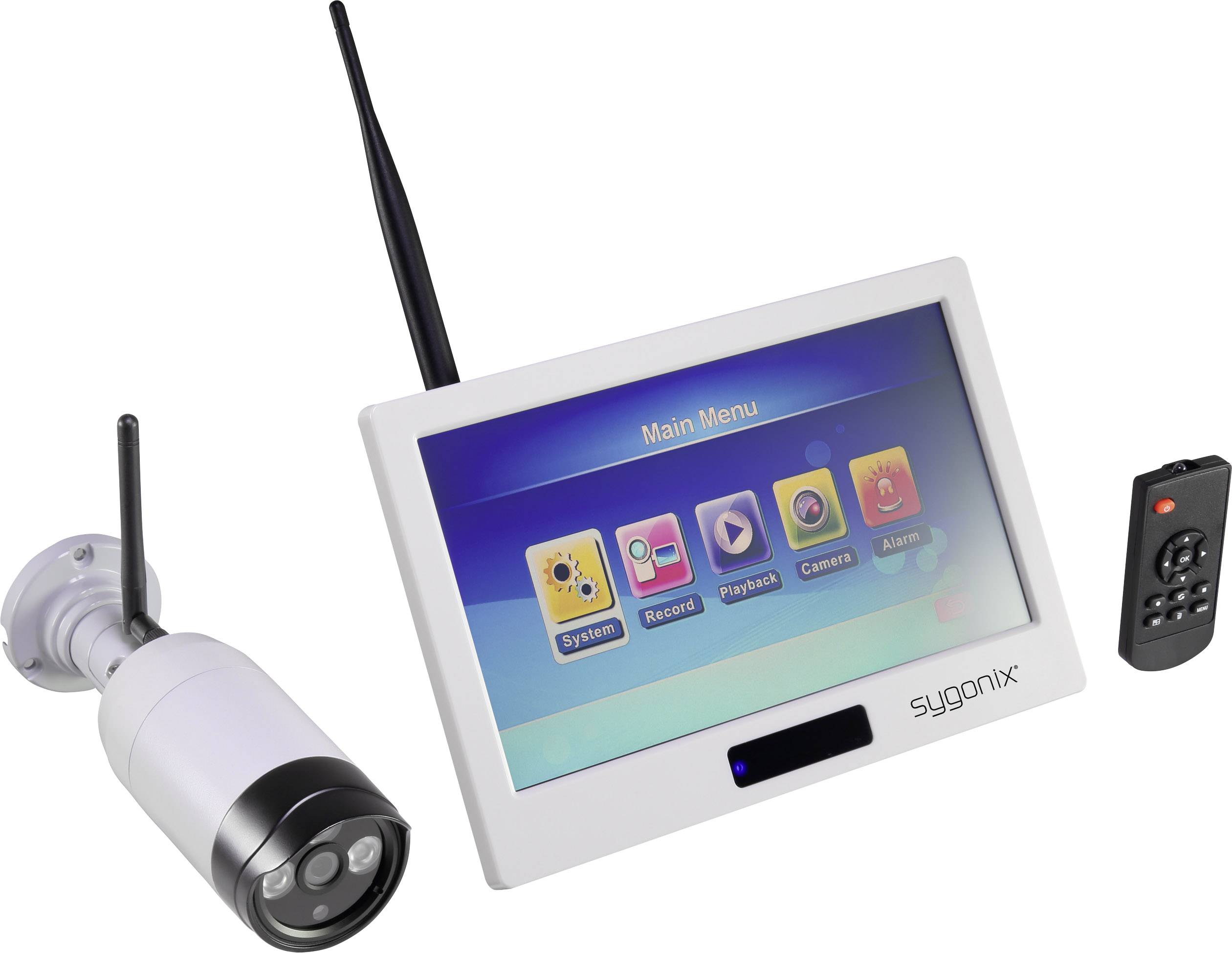 Sygonix 1594378 Funk-Überwachungskamera-Set mit 1 Kamera 2.4 GHz-7