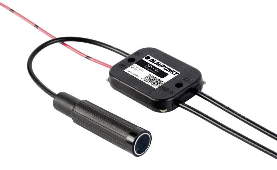 Blaupunkt Auto-Antennen-Adapter DIN 150 Ohm, SMB-Stecker Aktiv mit Signalverstärkung 2006017472609