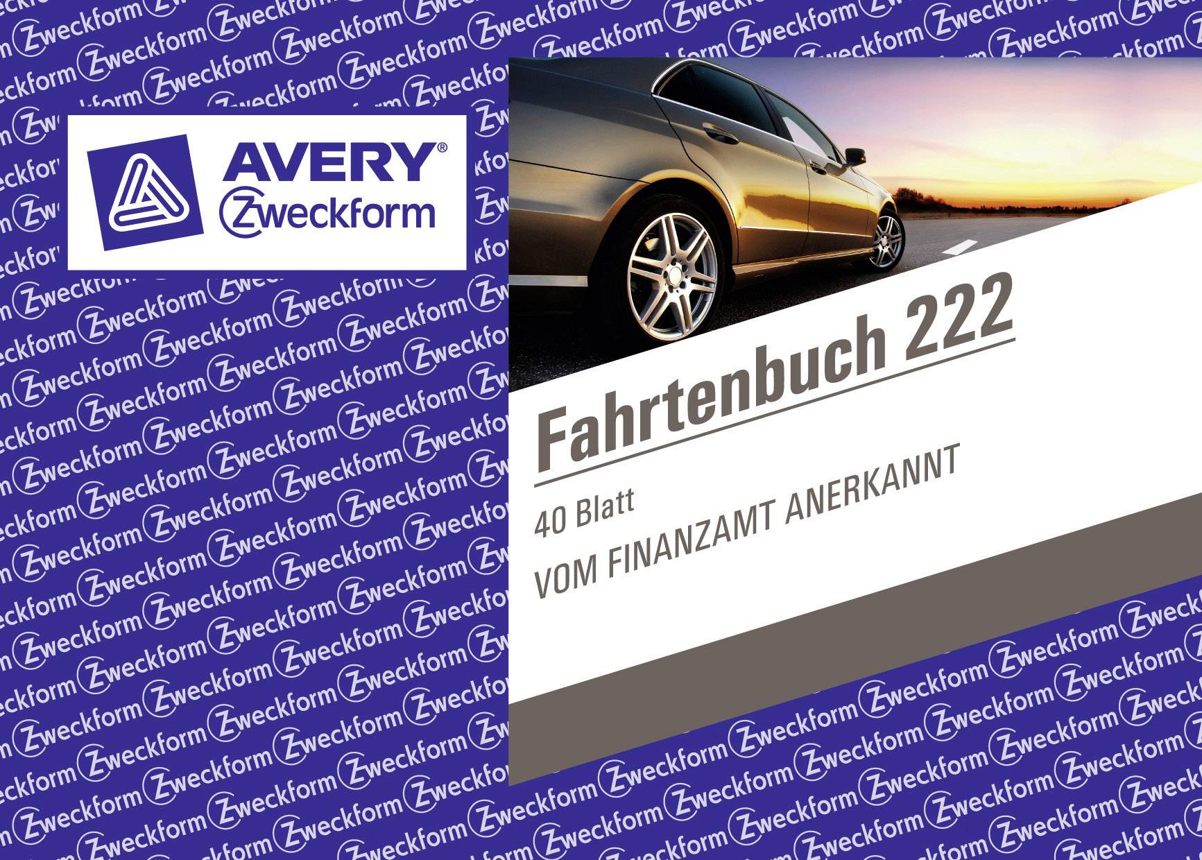 Fahrtenbuch, Pkw mit Kraftstoffverbrauch Formularbücher 222-5 + GRATIS 1 St.-2