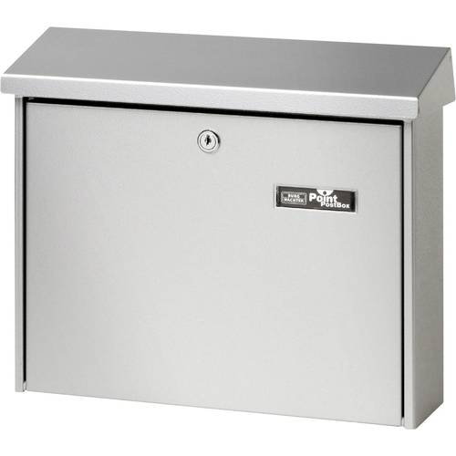 Thumbnail - Burg Wächter 61160 JOURNAL 5867 SI Briefkasten Stahlblech Silber Schlüsselschloss