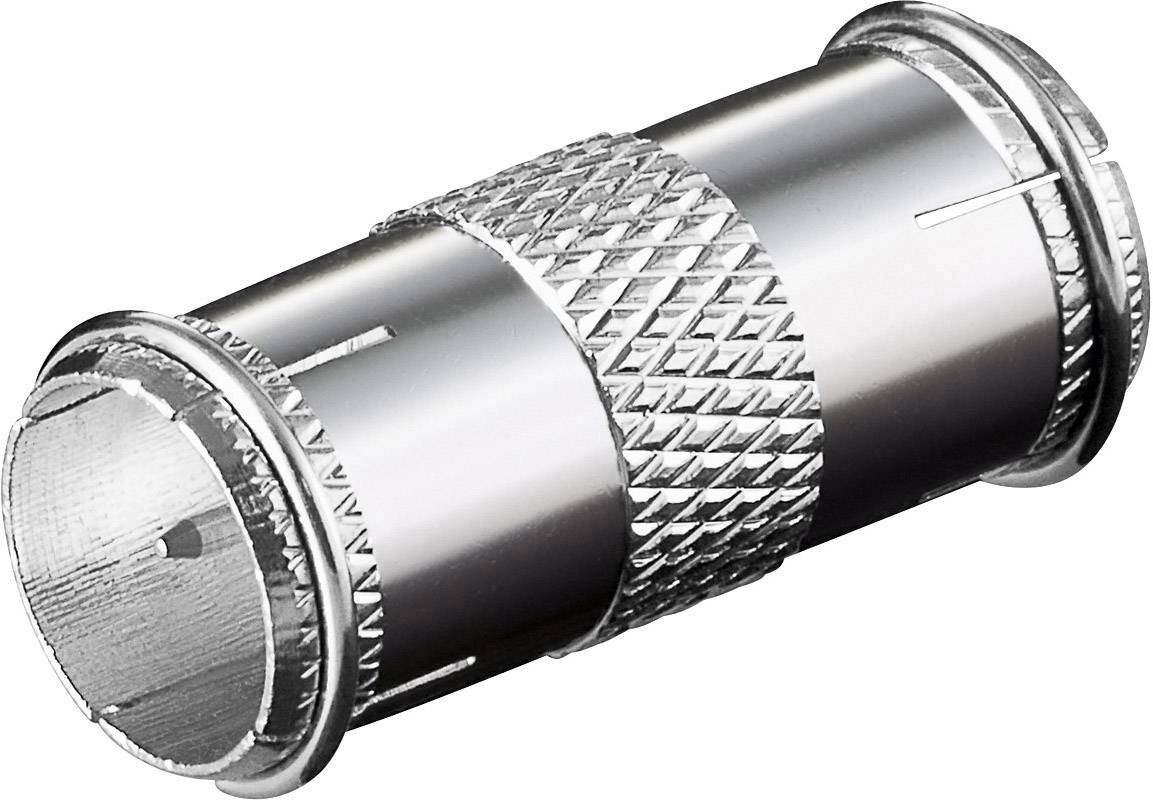 Goobay F-Verbinder: F-Stecker (Quick) > F-Stecker (Quick) Kupfer Kupfer-0