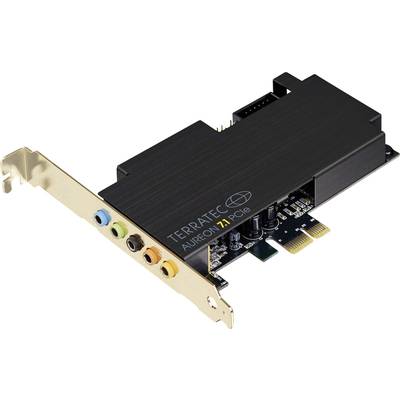 Terratec Aureon 7.1 7.1 Soundkarte, Intern PCIe Digitalausgang, externe Kopfhöreranschlüsse