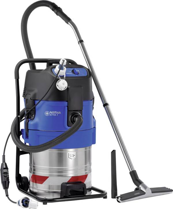 Nilfisk ATTIX 751-71 MWF 107412020 Nass-/Trockensauger  1200 W 70 l FI-Schalter, integrierte Pumpe