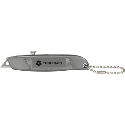 TOOLCRAFT 1595612 Mini-Cuttermesser 84 mm mit Schlüsselanhänger 1 St.