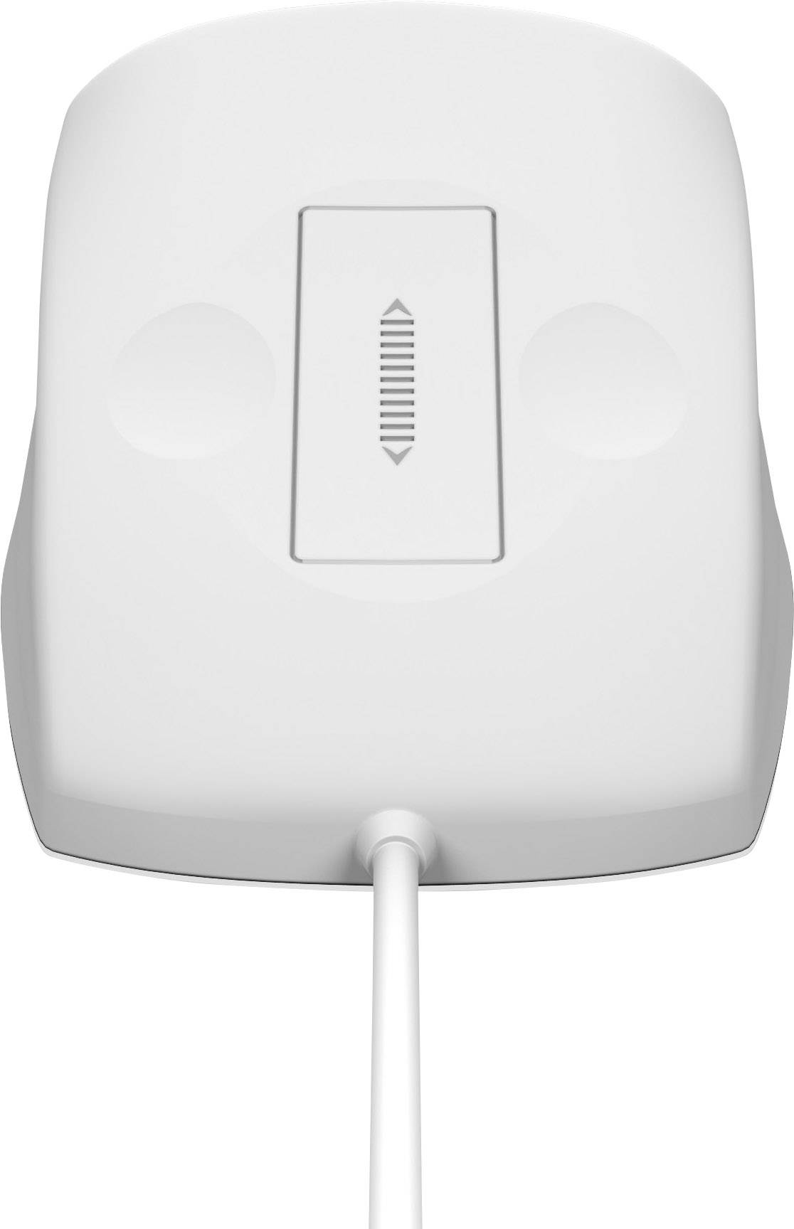 KeySonic KSM-5030M-W, Beidhändig, USB Typ-A, Weiß-1