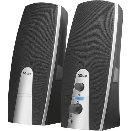 Trust MiLa 2.0 PC-Lautsprecher Kabelgebunden 5 W Schwarz, Silber