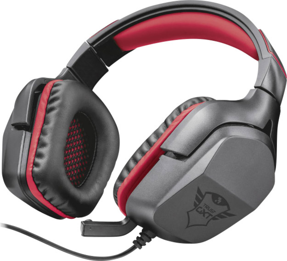 Gaming Headset 3.5 mm Klinke schnurgebunden Trust GXT 344 Creon Over Ear Schwarz kaufen