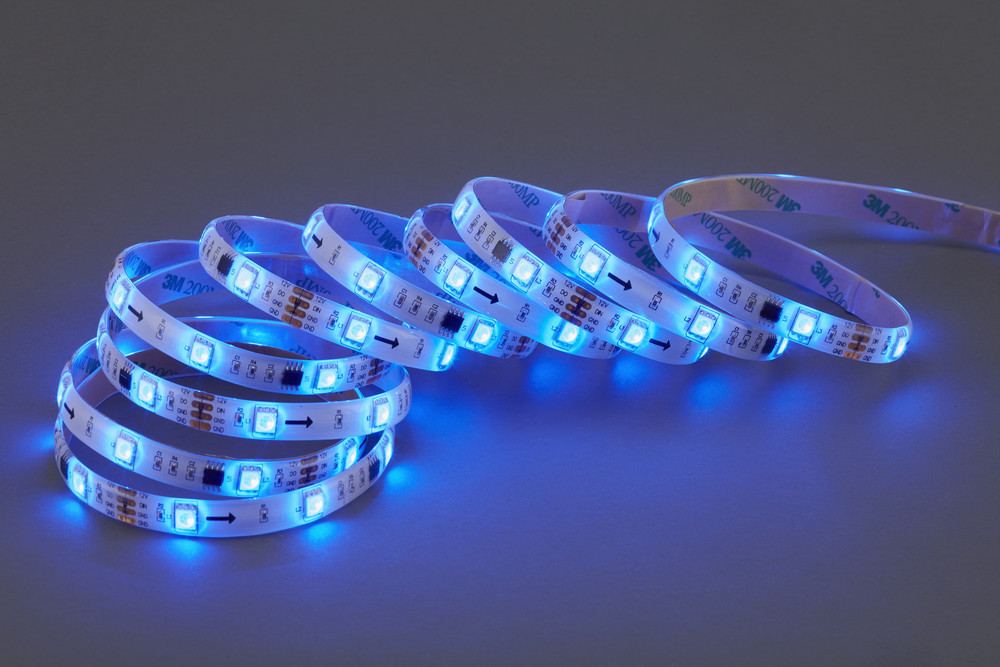 Briloner LEDLichtleistenKomplettset mit Stecker 230 V 500 cm RGB 2267